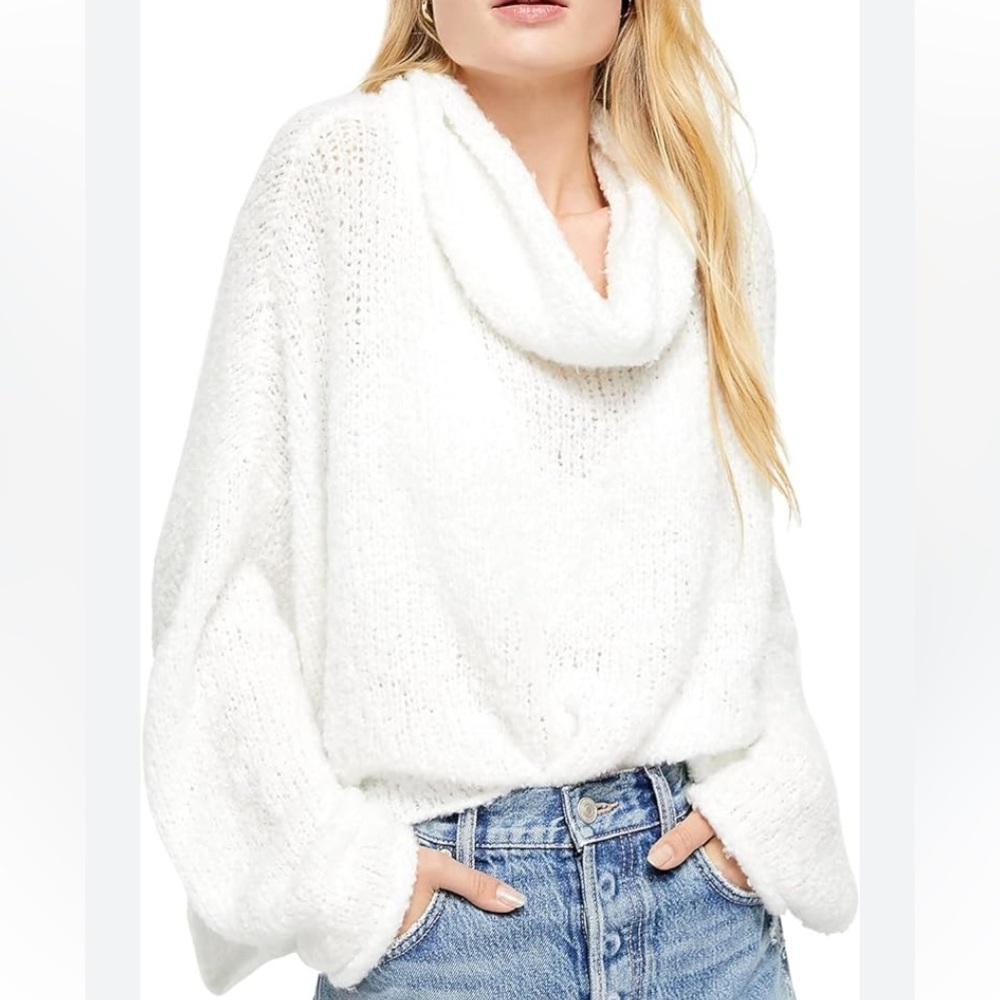 Free People BFF cowl neck sweater